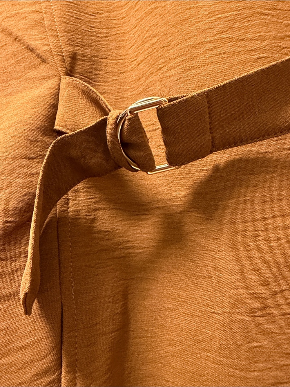 90s style Rachel Zoe Brown Tailored Gold Button Front Vest Waistcoat Size 12 - Picture 5 of 7